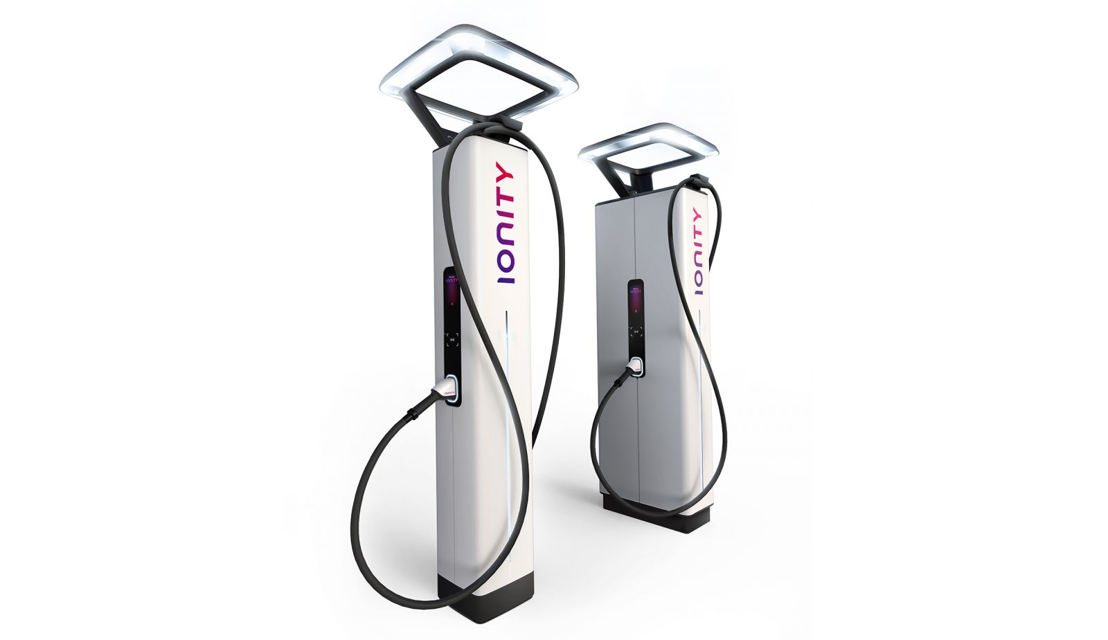 two ionity chargers