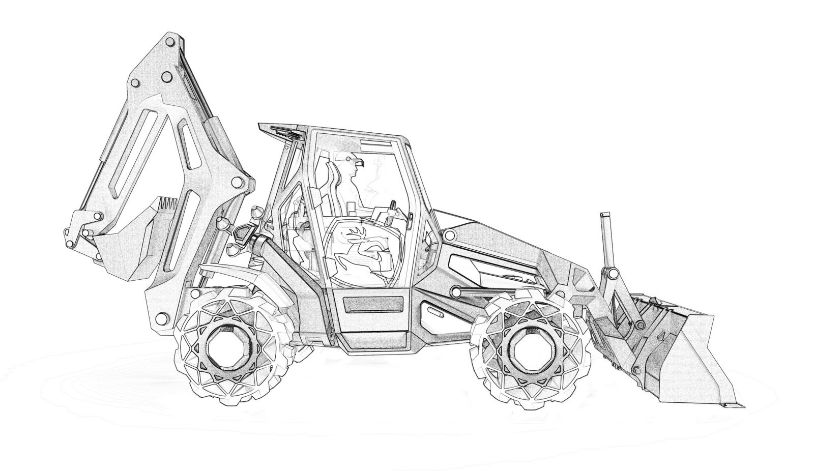 john deere backhoe fixstern sketch