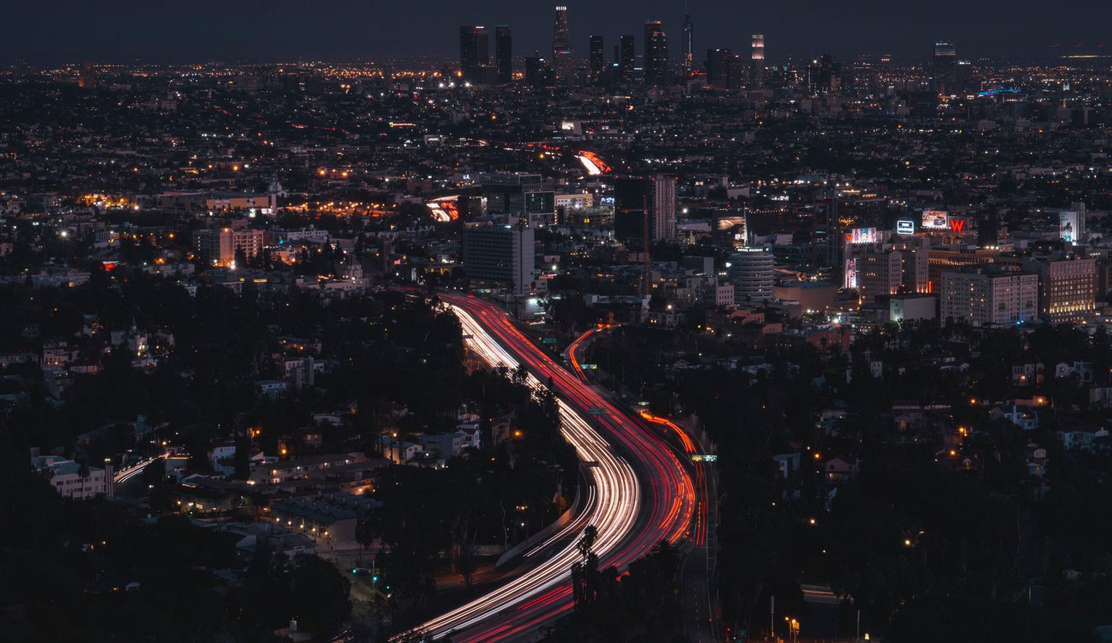 los angeles city traffic lights