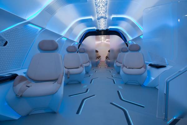 Virgin Hyperloop Interior